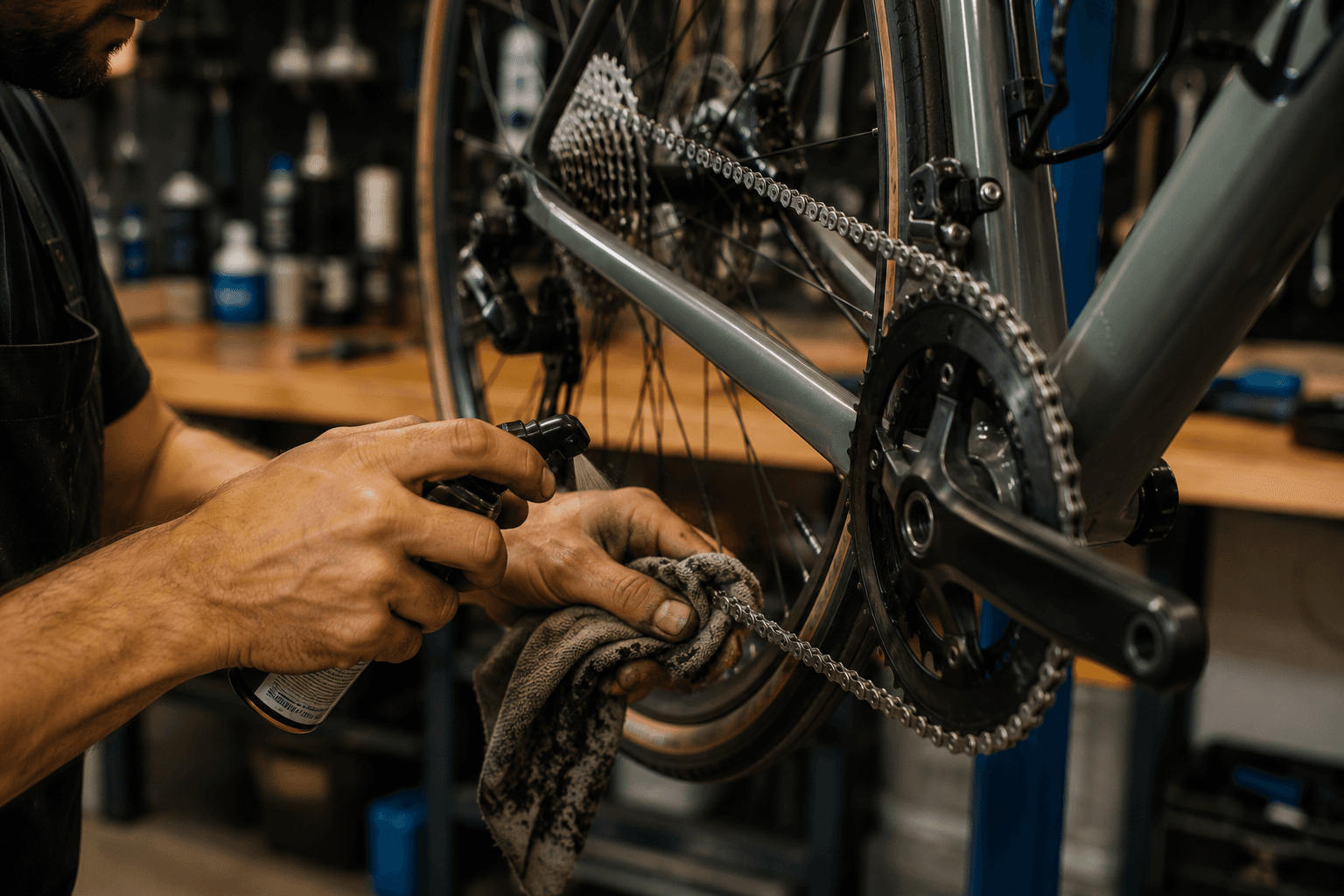 Graisser une chaîne de vélo : quand, comment et erreurs à éviter